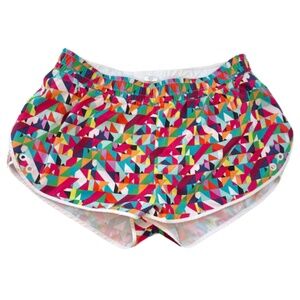 FABLETICS RUNNING SHORTS COLORFUL KELEIDOSCOPE  PATTERN